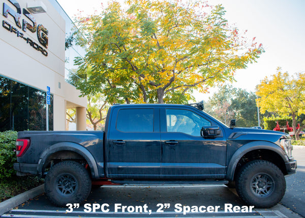 RPG Offroad Billet Upper Control Arms  2021-25 Ford F150 Raptor Gen 3 Black