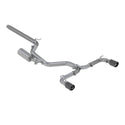 MBRP PRO Series Golf GTI 3" Cat Back Dual Split Rear Exit Exhaust System with CF