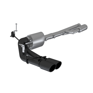 MBRP Exhaust 3" Cat Back Pre-Axle Dual Side Exit Black Coated