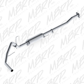 MBRP Exhaust 3in. Cat Back; Single Side; AL