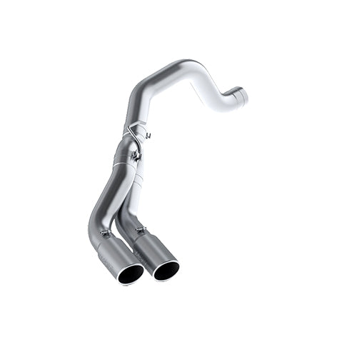 MBRP Exhaust 4in. Filter Back; Dual Outlet Single Side; AL
