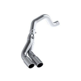 MBRP Exhaust 4in. Filter Back; Dual Outlet Single Side; AL