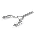 MBRP Exhaust 3in. Cat Back; with Quad 4in. Dual Wall Tips; Street Version; AL