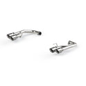 MBRP Exhaust 2.5in. Axle Back; with Quad 4in. Dual Wall Tips; Non Active Exhaust; T304