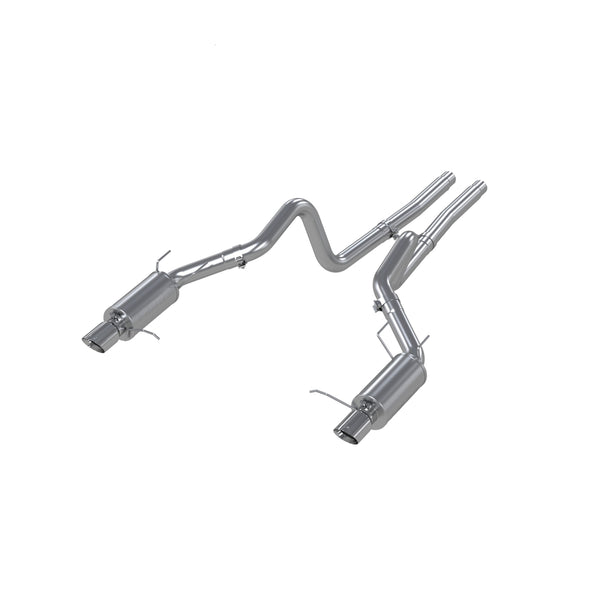 MBRP Exhaust 3in. Cat Back; Dual Split Rear; Street Version; T409
