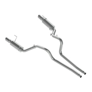 MBRP Exhaust 3in. Cat Back; Dual Split Rear; Street Version; T409