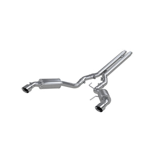 MBRP Exhaust 3in. Cat Back; Dual Split Rear; Street Version; 4.5in. Tips; T409