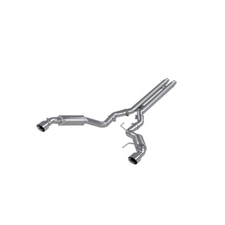 MBRP Exhaust 3in. Cat Back; Dual Split Rear; Race Version; 4.5in. Tips Aluminized Steel