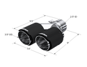 MBRP Armor Pro Exhaust Carbon Fiber Tip