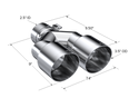 MBRP Armor Pro Exhaust Tip