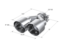 MBRP Armor Pro Exhaust Tip