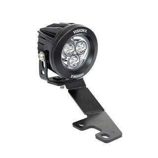 2010-2024 Toyota 4-Runner A-Pillar Mounts with VisionX Mini Cannons CG2 LED Lights