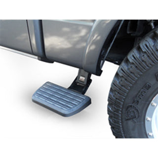 AMP Research 75406-01A BedStep2 Retractable Truck Bed Side Step for 2019-2022 Ram Classic 2009-2018 Ram 1500 2010-2013 Ram 2500/3500 Mega Cab