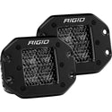 RIGID D-Series PRO Midnight Edition Spot Diffused Flush Mount Pair