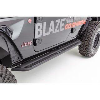 Go Rhino DSS4299T - Dominator Xtreme DSS SideSteps With Mounting Bracket Kit - Textured Black