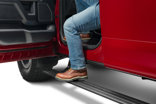 AMP Research 76327-01A PowerStep Running Boards Plug N Play System 21-24 Suburban Tahoe Yukon