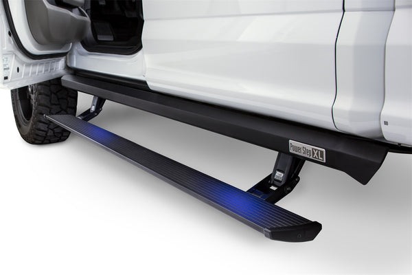 AMP Research 76137-01A PowerStep Electric Running Boards Plug N Play System for 2007-2017 Toyota Tundra Double and CrewMax Cab