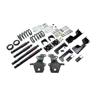 BELLTECH 918ND LOWERING KITS  Front And Rear Complete Kit W/ Nitro Drop 2 Shocks 1997-2003 Ford F150 (Std/Ext Cab V8 only) 4 in. or 5 in. F/6 in. R drop W/ Nitro Drop II Shocks