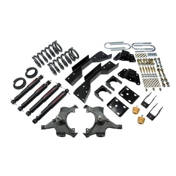 BELLTECH 794ND LOWERING KITS  Front And Rear Complete Kit W/ Nitro Drop 2 Shocks 1995-1999 Chevrolet Tahoe/Yukon (2DR only) 4 in. or 5 in. F/5.5 in. R drop W/ Nitro Drop II Shocks