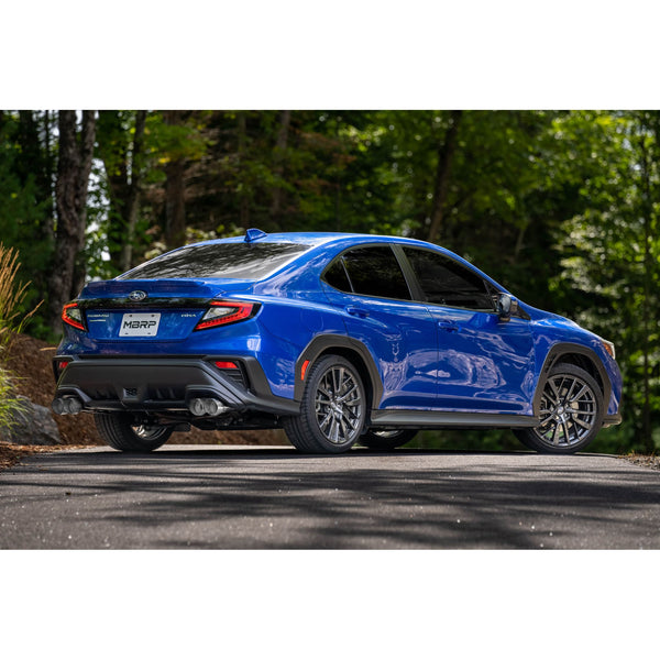 MBRP Exhaust 3" Cat Back Dual Split Rearwith Carbon Fiber Tips T304 Street Version