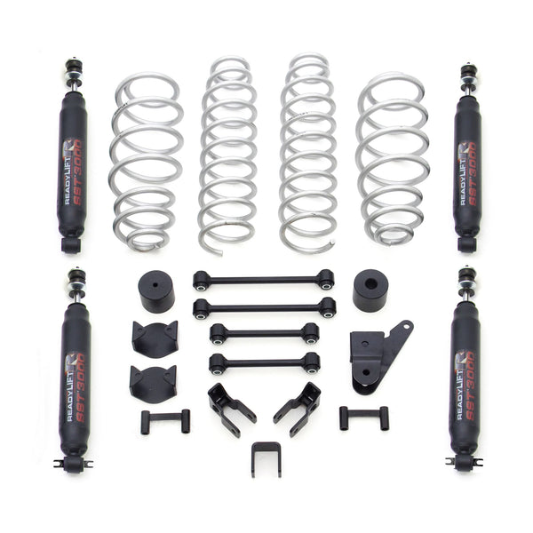 ReadyLIFT 2007-17 JEEP JK 4'' SST Coil Spring Lift Kit With SST3000 Shocks