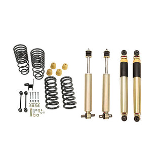 BELLTECH 964SPAC PERF COILOVER KIT + Complete Kit Inc. Damping Adjustable Street Performance Shocks 2009-2018 Dodge Ram Regular Short bed 2WD only