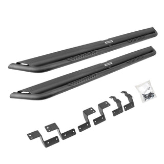 Go Rhino DS4425T - Dominator Xtreme DS SideSteps With Mounting Bracket Kit - Textured Black