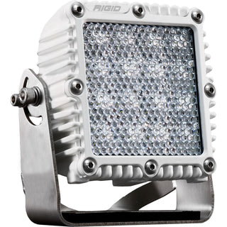 RIGID Q-Series PRO LED Light Flood Diffused White Housing Single