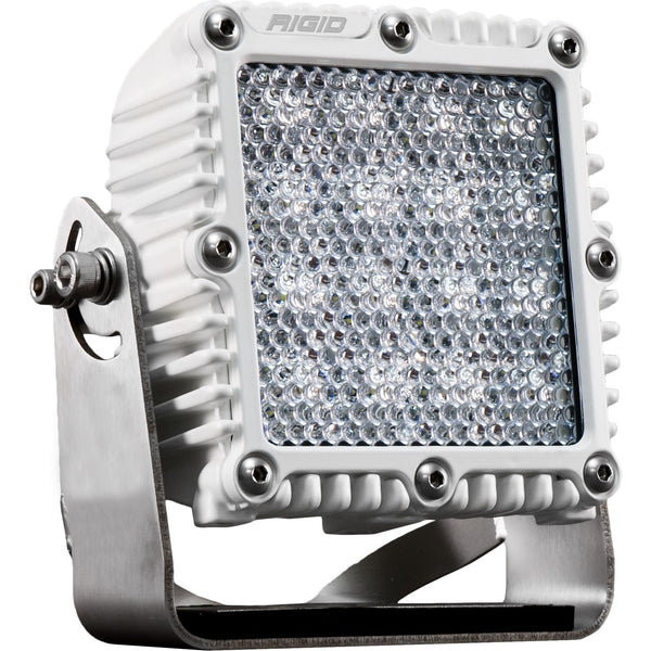 RIGID Q-Series PRO LED Light Flood Diffused White Housing Single