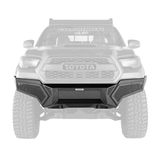 Go Rhino 343891T - Element Front Bumper With Power Actuated Hide-Away Light Bar Mount - Textured Black