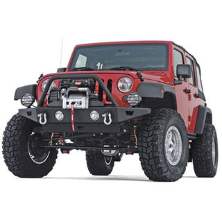 Powder Coated Black Without Brush Guard Without Skid Plate Without Step Plate