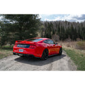 MBRP Exhaust 2.5in. Axle Back; with Quad 4in. Dual Wall Tips; Non Active Exhaust; T304
