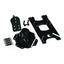 Terflex 07-18 Jeep Wrangler JK: Alpha HD Hinged Spare Tire Carrier & Adjustable Spare Tire Mount Kit - 5x5