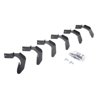 Go Rhino - 6941265 - RB10/RB20 Running Boards - MOUNTING BRACKETS ONLY - Textured Black