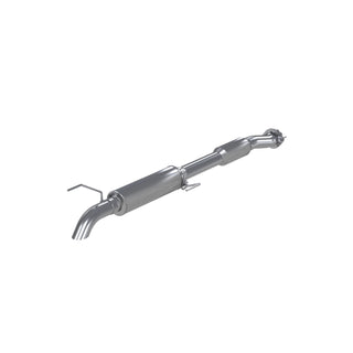 MBRP Exhaust 3 in. Cat Back; Single Turn Down with Resonator; AL
