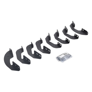 Go Rhino - 6944155 - RB10/RB20 Running Boards - MOUNTING BRACKETS ONLY - Textured Black