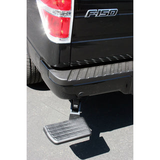 AMP Research 75302-01A BedStep Retractable Bumper Step For 2006-2014 Ford F-150 Incl. Raptor (Excludes Flareside)