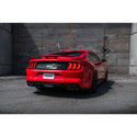 MBRP Exhaust 3" Cat Back Dual Quad Split Rear Exit;with Carbon Fiber Tips; Active Exhaust T304