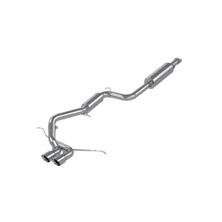 MBRP Exhaust 3in. Cat Back; Dual Center Outlet; AL