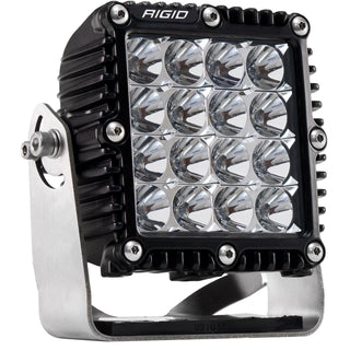 RIGID Q-Series PRO LED Light Flood Optic Black Housing Single