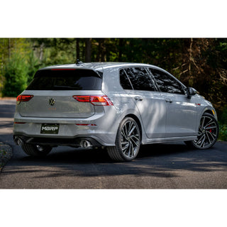 MBRP Exhaust 3in. Cat Back; 2.5in Dual Split Rear; T304; CF Tip