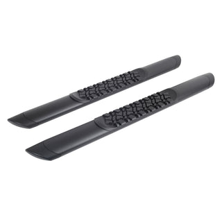 Go Rhino V3413157T - V3 Series Aluminum Side Steps with Mounting Brackets - Textured Black