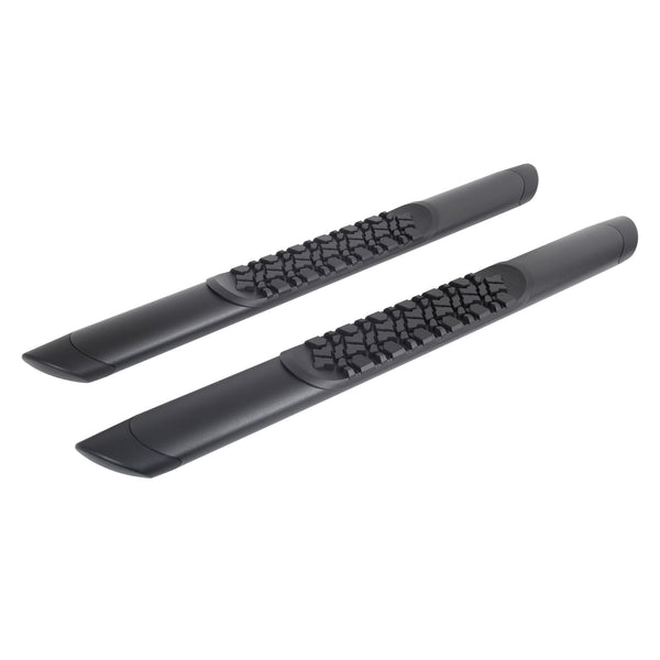 Go Rhino V3413157T - V3 Series Aluminum Side Steps with Mounting Brackets - Textured Black