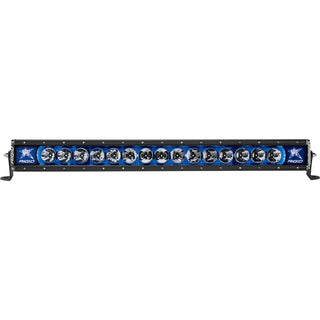 RIGID Radiance Plus LED Light Bar Broad-Spot Optic 30 Inch With Blue Backlight