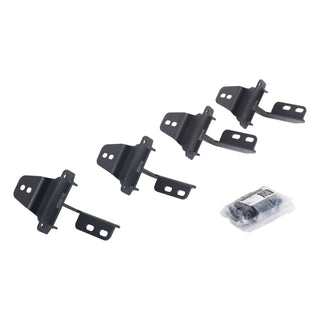 Go Rhino - 6949265 - RB10/RB20 Running Boards - MOUNTING BRACKETS ONLY - Textured Black