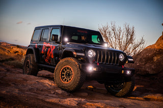 Fox Performance 2.0 Smooth Body Shock Front Pair 2018+ Jeep Wrangler JL 4.5-6
