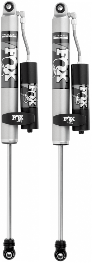 1994-2013 Dodge Ram 2500 3500 Rear Fox 2.0 Remote Reservoir Shock Pair 0
