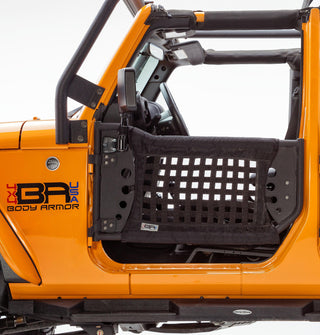 2007-18 Jeep Wrangler JK Trail Doors Body Armor GEN 3 Front, Pair