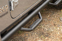 Rugged Ridge Spartan Nerf Bar Kit Textured Black 2018-21  Jeep Wrangler JL 4 Door