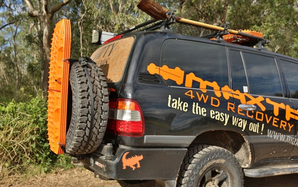 MAXTRAX Mini + JaxBase Combo Vehicle Recovery Boards - Pair